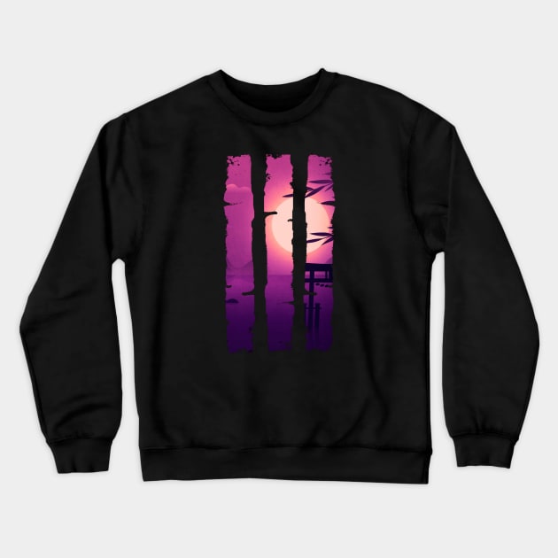 Shillouette color Crewneck Sweatshirt by Kyra_Clay